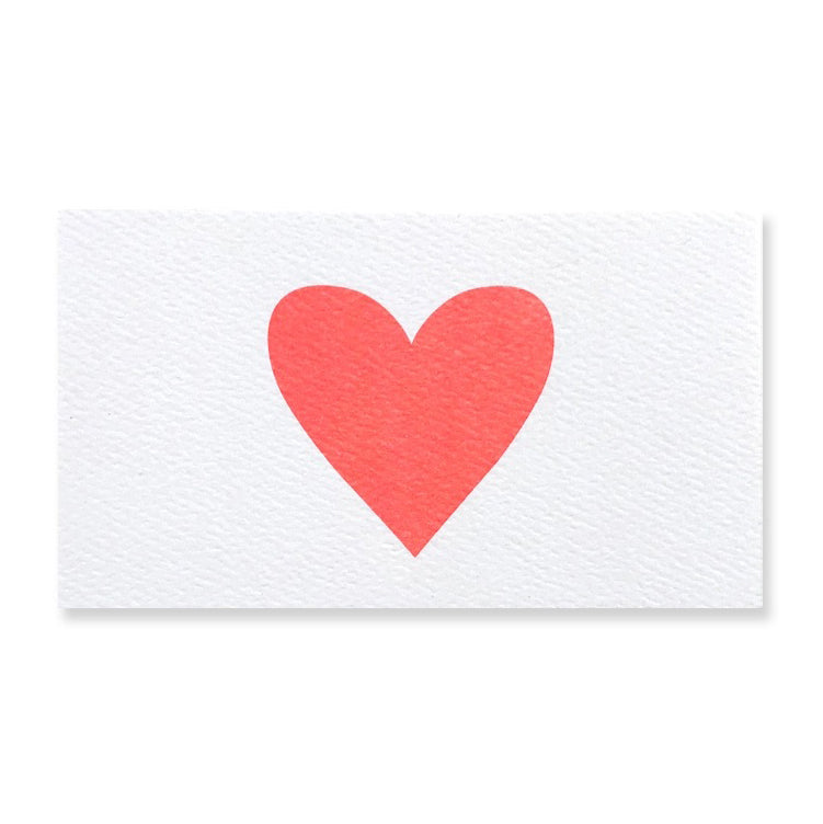 Hartland Cards - 48 Heart Mini Notes