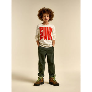 kenno long sleeve t-shirt in the colour vintage white from bellerose for kids/children and teens/teenagers