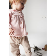 Load image into Gallery viewer, Cozmo Zack Soft Knit Trousers in beige for babies and toddlers