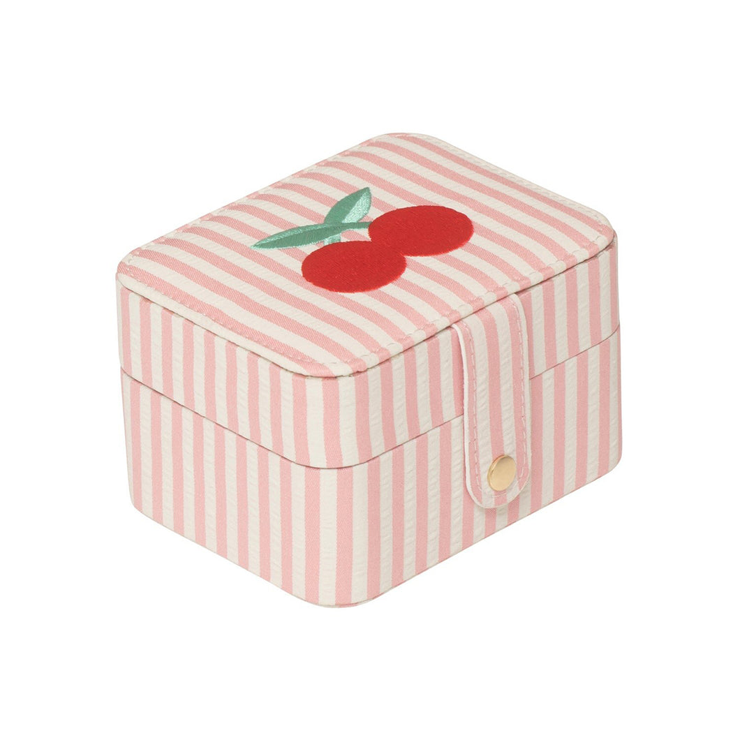 Rockahula Kids Stripy Cherry Jewellery Box