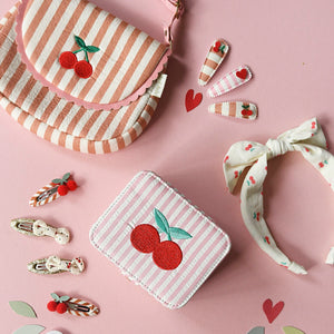 Rockahula Kids Stripy Cherry Jewellery Box