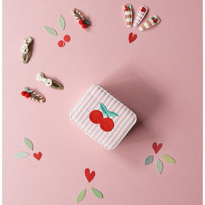 Rockahula Kids Stripy Cherry Jewellery Box