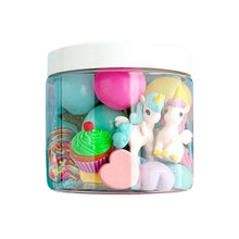 Load image into Gallery viewer, Earth Grown KidDoughs Unicorn Party (Cotton Candy) Dough-To-Go Play Kit