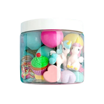 Earth Grown KidDoughs Unicorn Party (Cotton Candy) Dough-To-Go Play Kit
