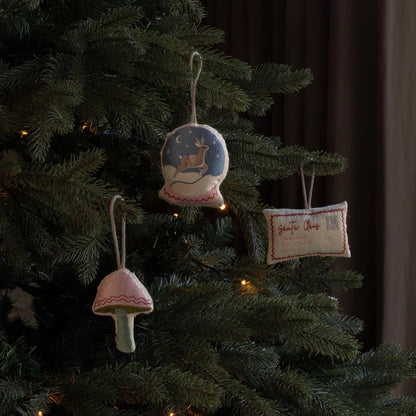 Avery Row Christmas Tree Decorations - Snow Globe