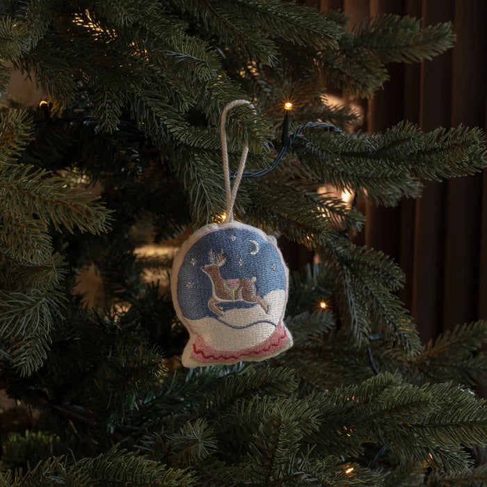 Avery Row Christmas Tree Decorations - Snow Globe