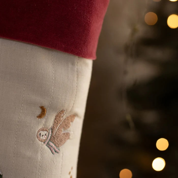 Avery Row Christmas Stocking - Bear Cub