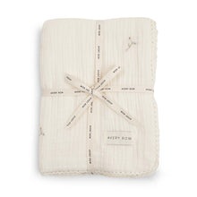 Load image into Gallery viewer, Avery Row Embroidered Muslin Blanket