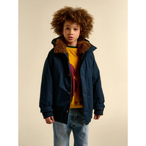 herwin coat with front zip and buttons from bellerose for toddlers, kids/children and teens/teenagers