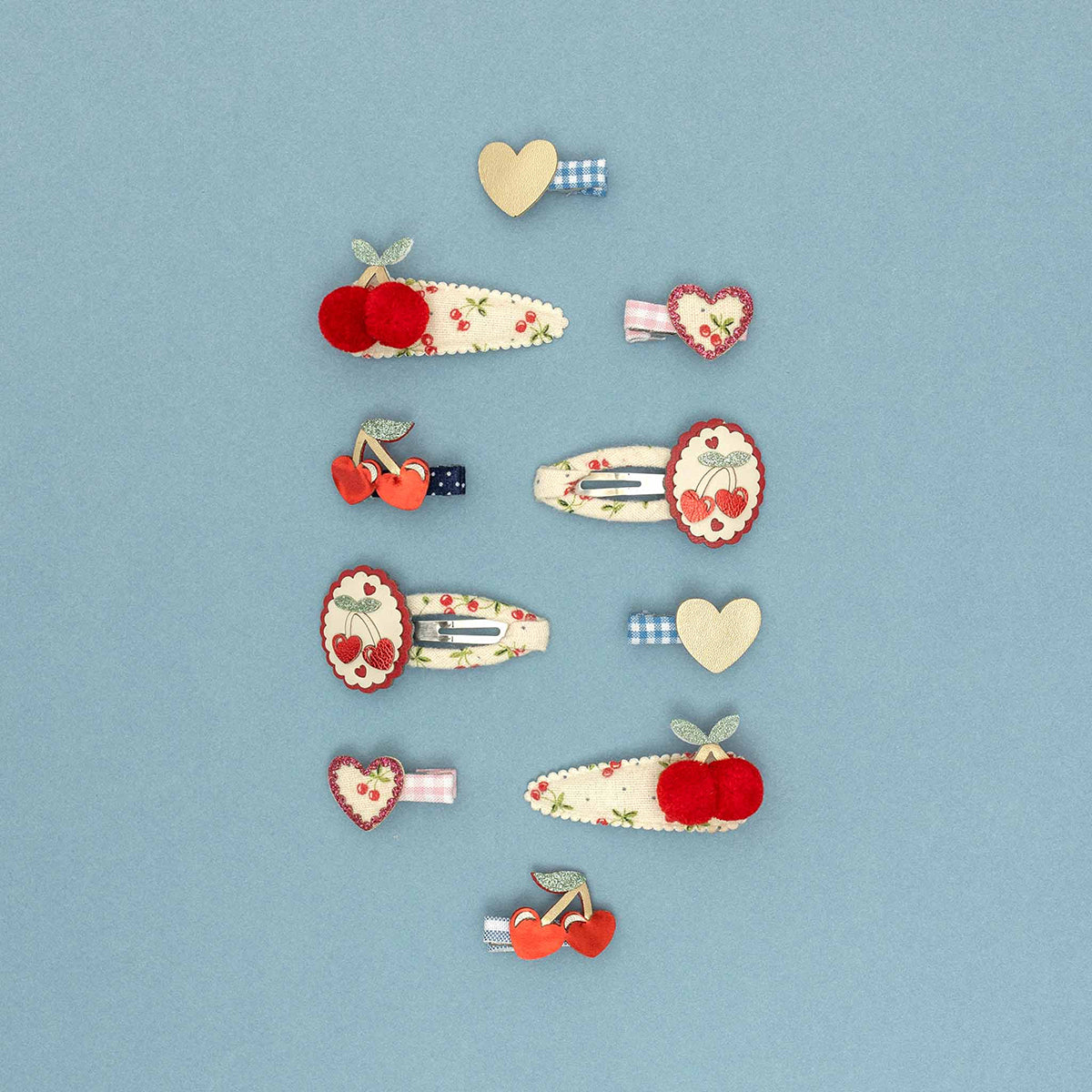 Mimi & Lula Pom Pom Cherry Clips