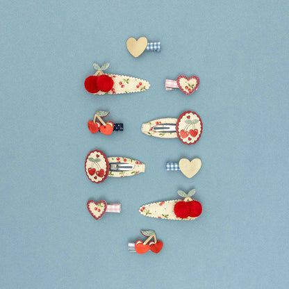 Mimi & Lula Pom Pom Cherry Clips