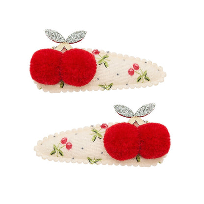 Mimi & Lula Pom Pom Cherry Clips