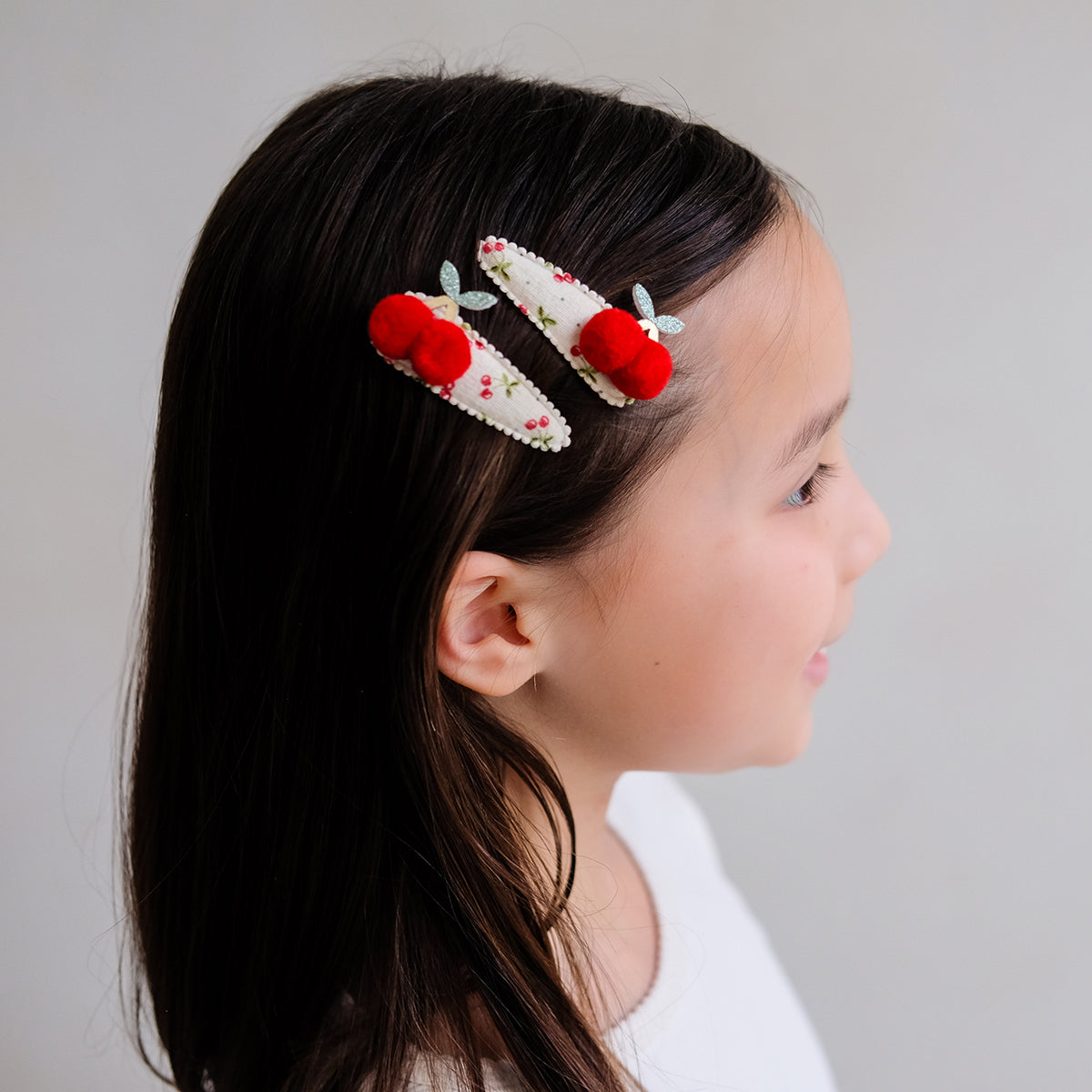 Mimi & Lula Pom Pom Cherry Clips