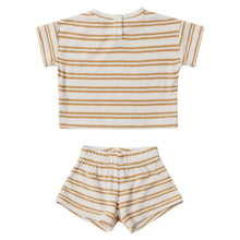 Load image into Gallery viewer, Quincy Mae Terry Tee And Shorts Set for babies