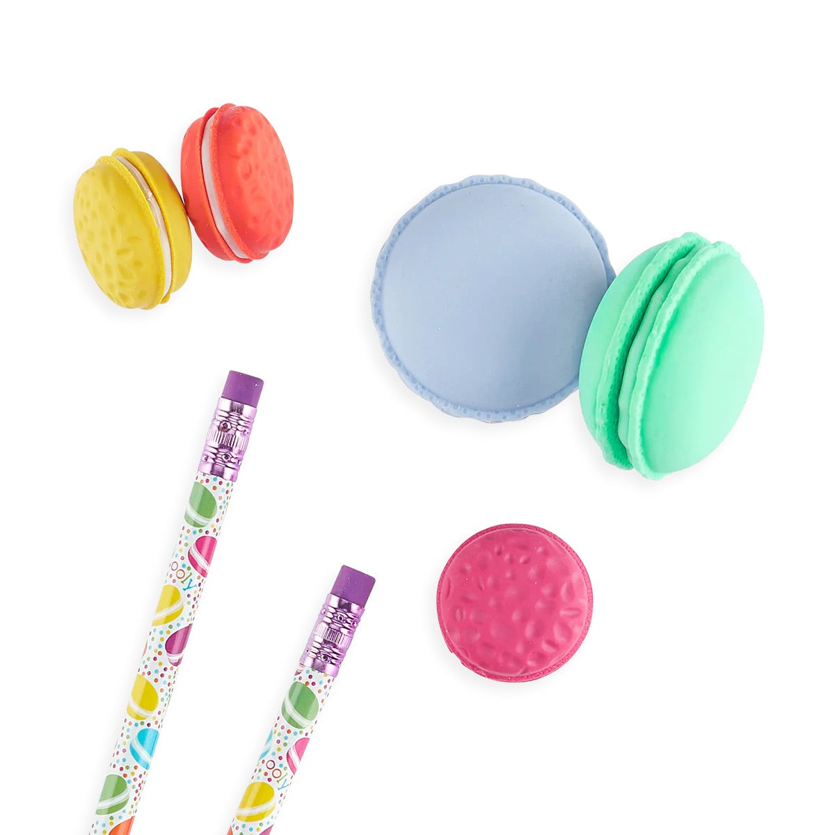 OOLY Le Macaron Pâtisserie Scented Erasers