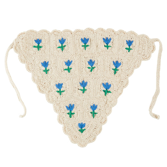 Emile Et Ida Crochet Headscarf