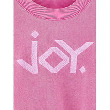 Load image into Gallery viewer, Bellerose Fadoly Sweatshirt in overwashed fuchsia fleece for children, tweens and teenagers