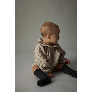 Cozmo Lucia Romper in beige for babies