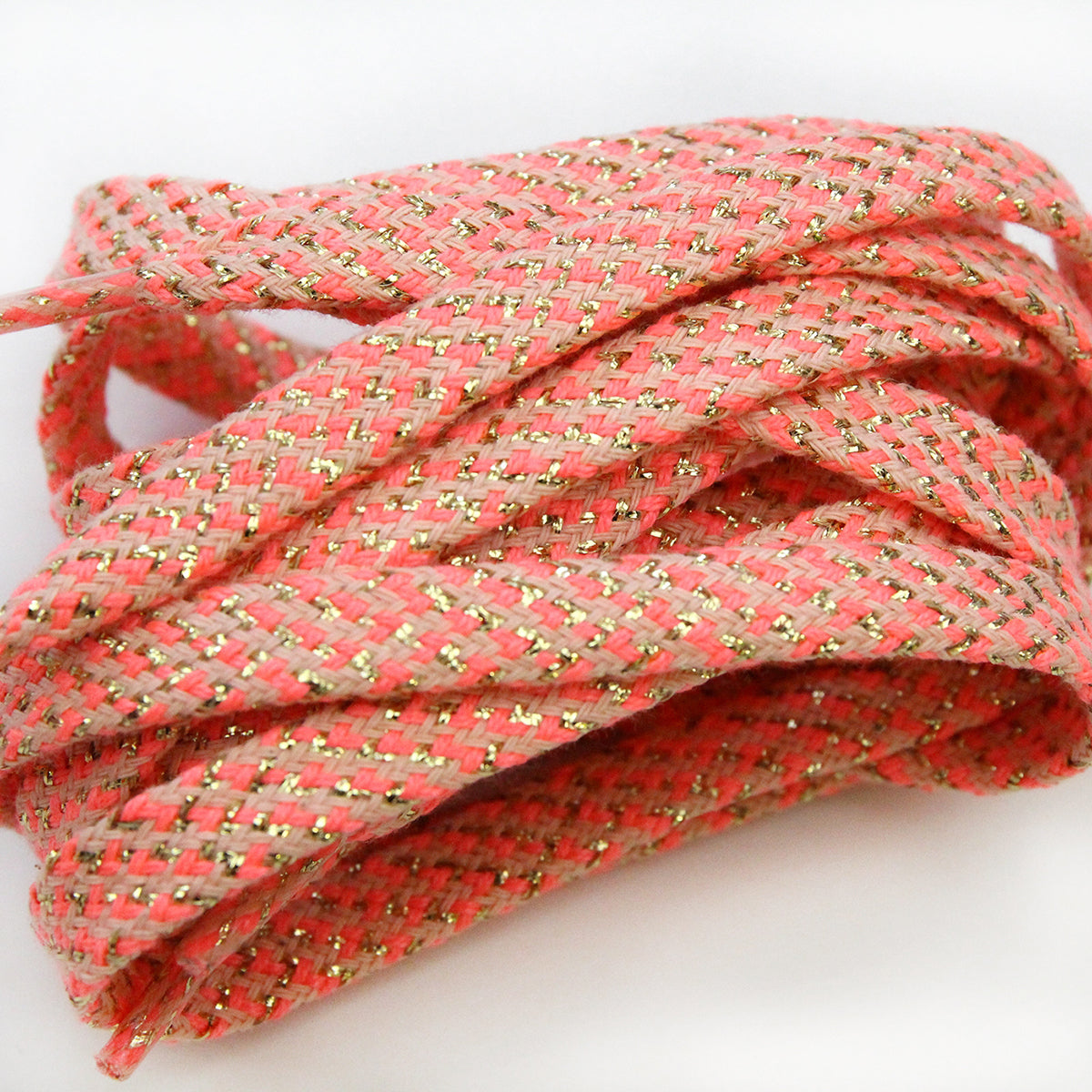 Barnabé Aime Le Café Shoe Laces in neon pink