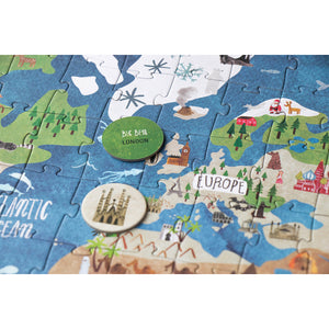 Londji educational Puzzle - Discover The World