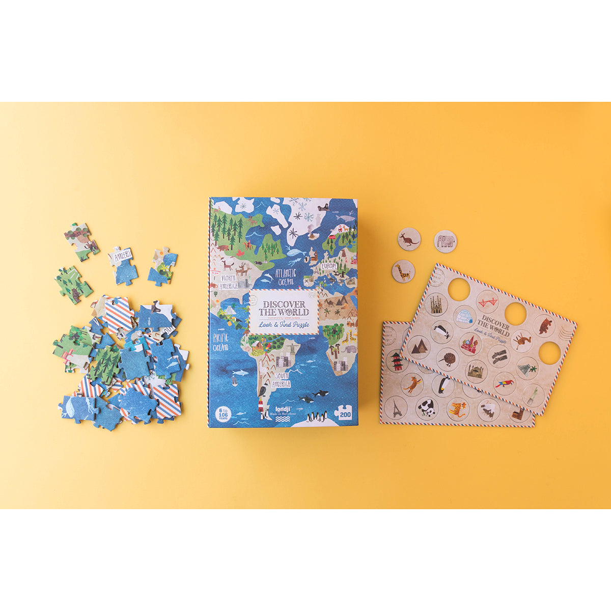 Londji Puzzle - Discover The World