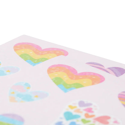 OOLY Stickiville Stickers - Rainbow Hearts