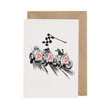 Load image into Gallery viewer, Petra Boase Card - Dad Race Car