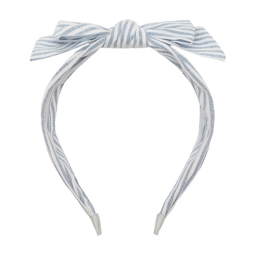 Mimi & Lula Stripe Bow Alice Band