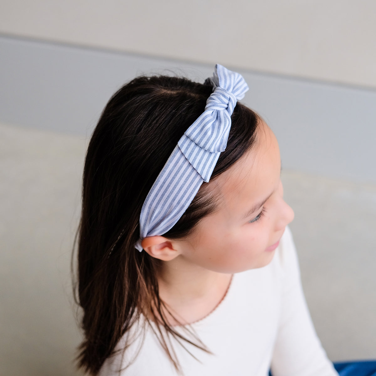 Mimi & Lula Stripe Bow Alice Band