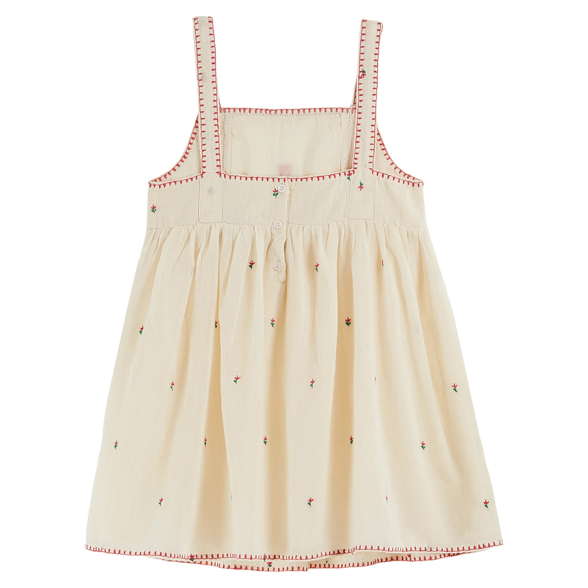 Emile Et Ida Tulips Embroidered Dress for toddlers, kids/children and tweens