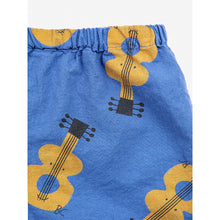 Load image into Gallery viewer, Bobo Choses Acoustic Guitar All Over Shorts in blue for babies and toddlers