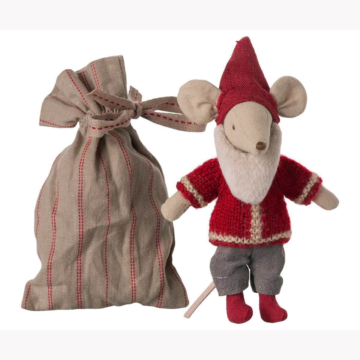 Maileg Santa Mouse