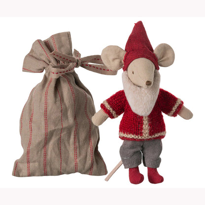Maileg Santa Mouse