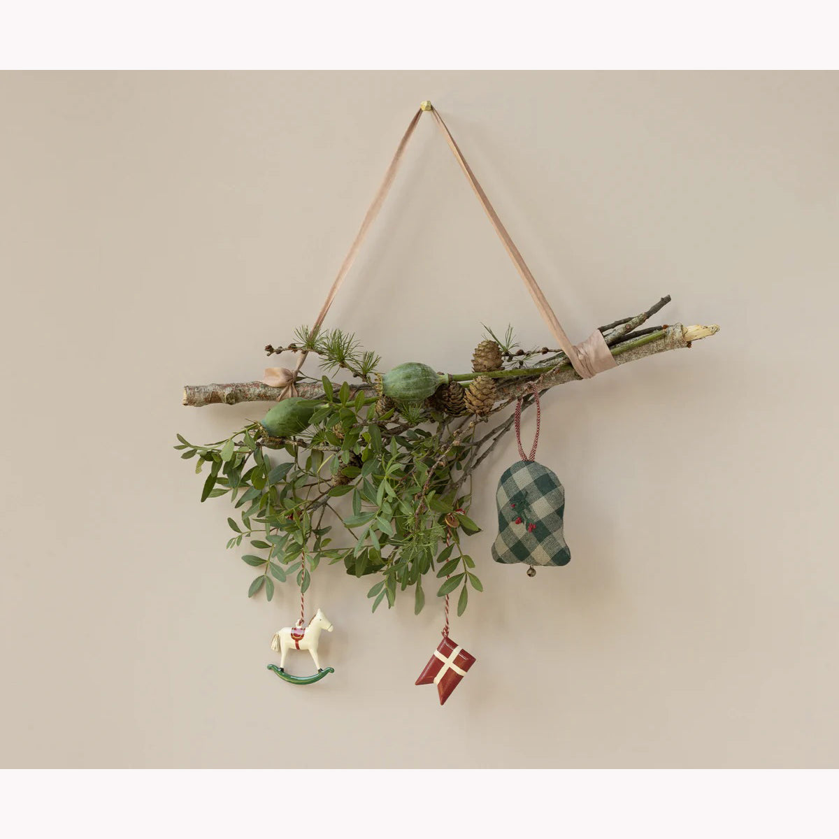 Maileg Metal Ornament - Rocking Horse