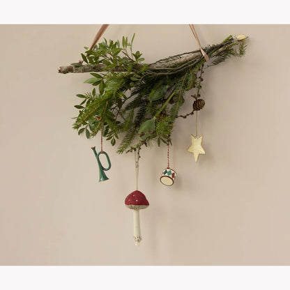 Maileg Fabric Ornament - Mushroom