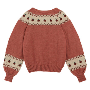 Emile Et Ida Apple Cardigan