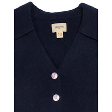 Load image into Gallery viewer, Bellerose Gimmo Cardigan in navy blue/dark blue for kids/children and teens/teenagers