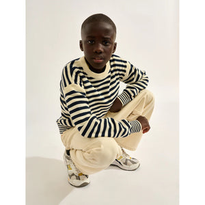 Gocsan sweater with nautical stripes in white and blue from bellerose for kids/children and teens/teenagers