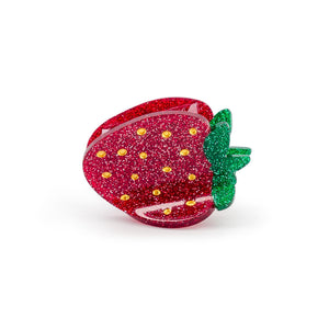 Luciole et Petit Pois Strawberry Claw Clip