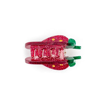 Load image into Gallery viewer, Luciole et Petit Pois Strawberry mini Claw Clip