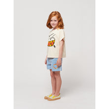 Load image into Gallery viewer, Bobo Choses Play The Drum T-Shirt in off white for toddlers, kids/children and tweens