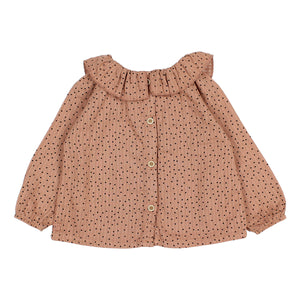 Búho Dots Blouse for toddlers