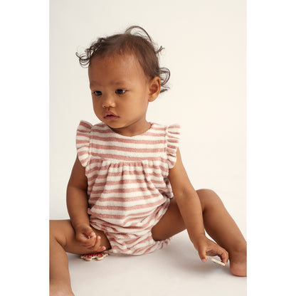 Cozmo Carol Towelling Romper for babies and toddlers