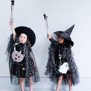 Mimi & Lula Ruffle Aurora Witch Cape