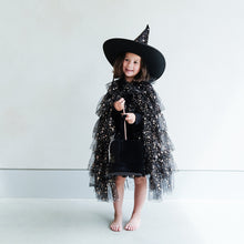 Load image into Gallery viewer, Mimi &amp; Lula Ruffle Aurora Witch Cape