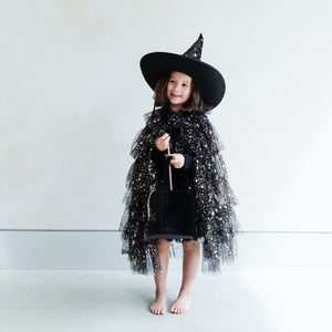 Mimi & Lula Ruffle Aurora Witch Cape