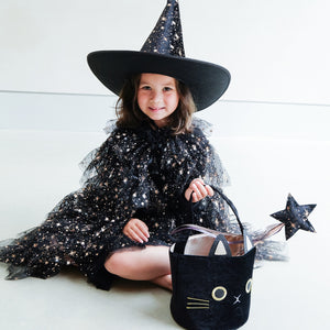 Mimi & Lula Ruffle Aurora Witch Cape