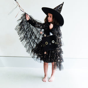 Mimi & Lula Ruffle Aurora Witch Cape