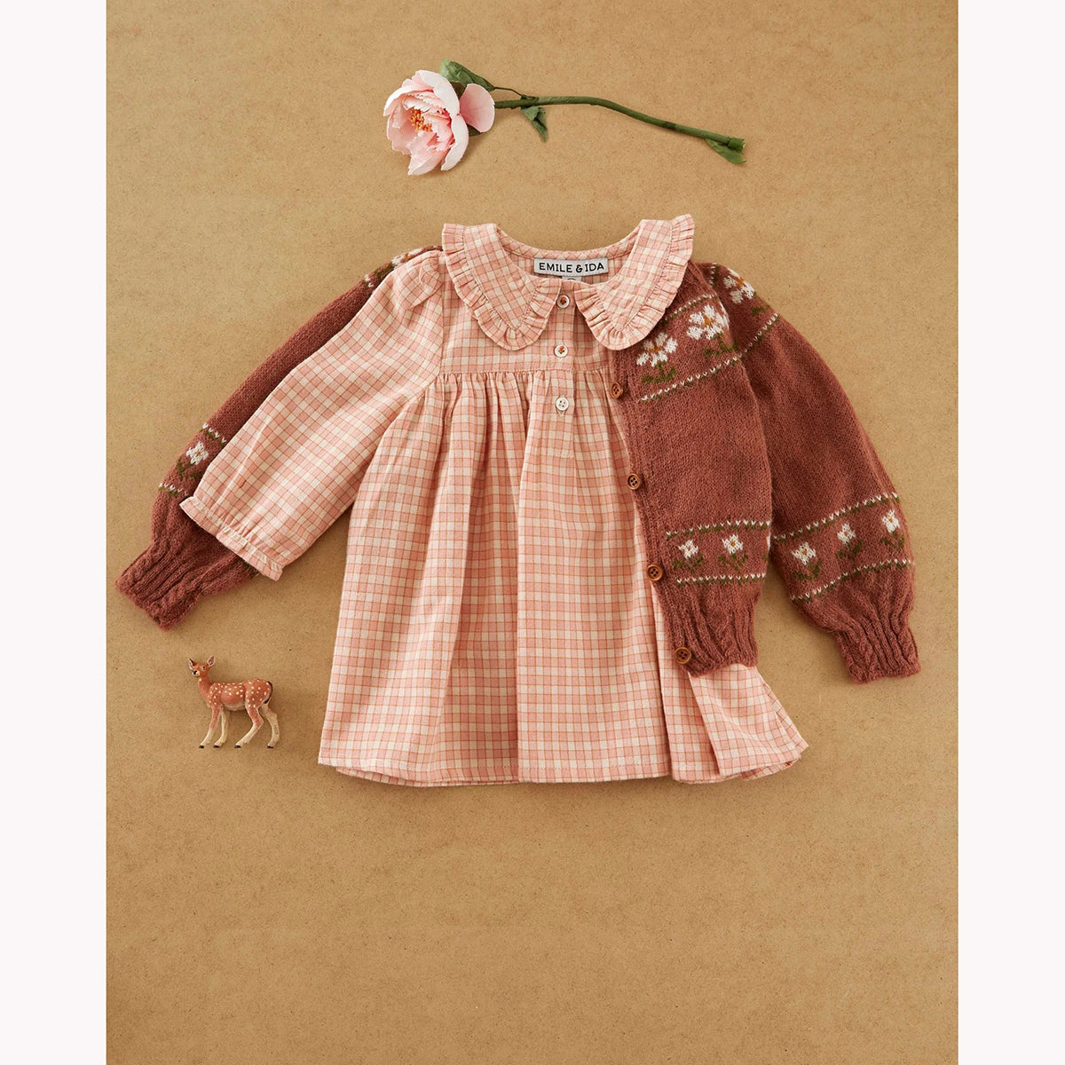 Emile Et Ida Daisy Cardigan