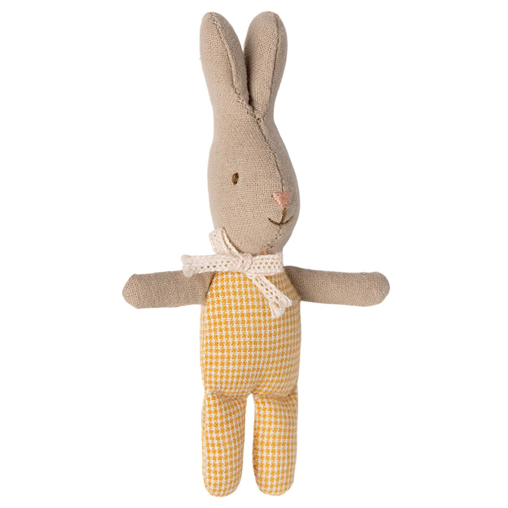 Maileg My Rabbit - Yellow Check